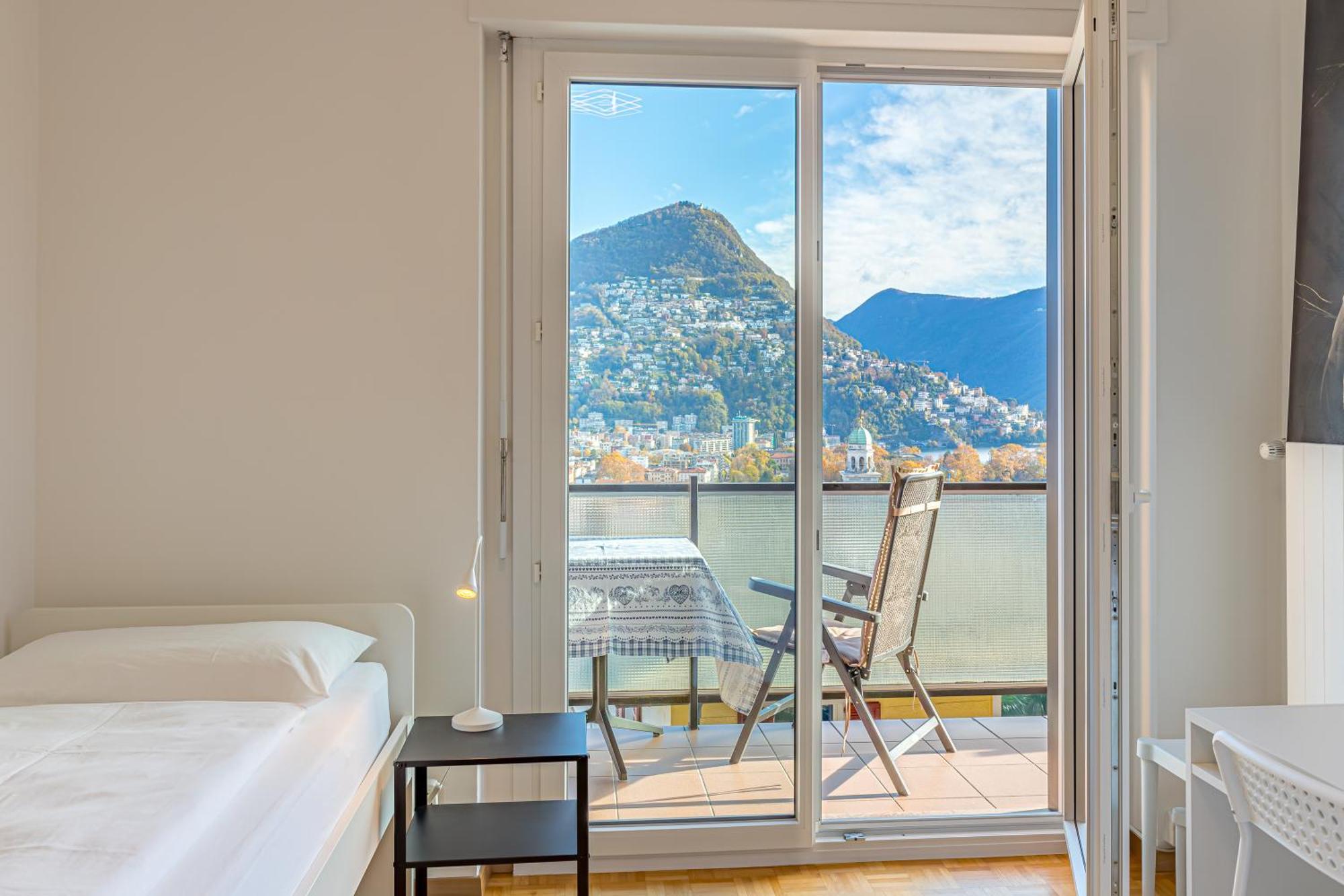 شقة Imperial Of Lugano 4 With A Lake View Behind The Station And 10 Min From The Lake المظهر الخارجي الصورة