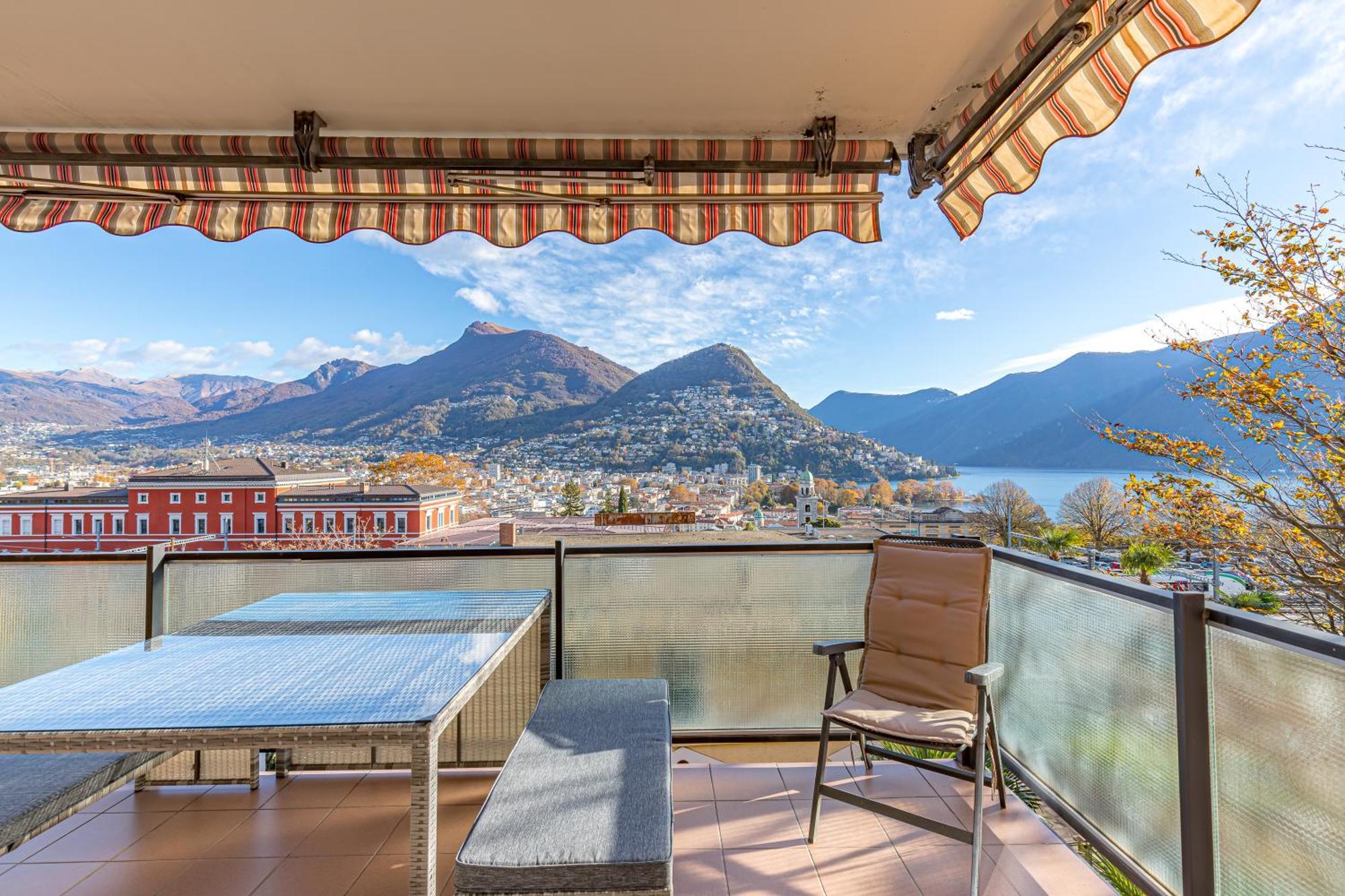 شقة Imperial Of Lugano 4 With A Lake View Behind The Station And 10 Min From The Lake المظهر الخارجي الصورة