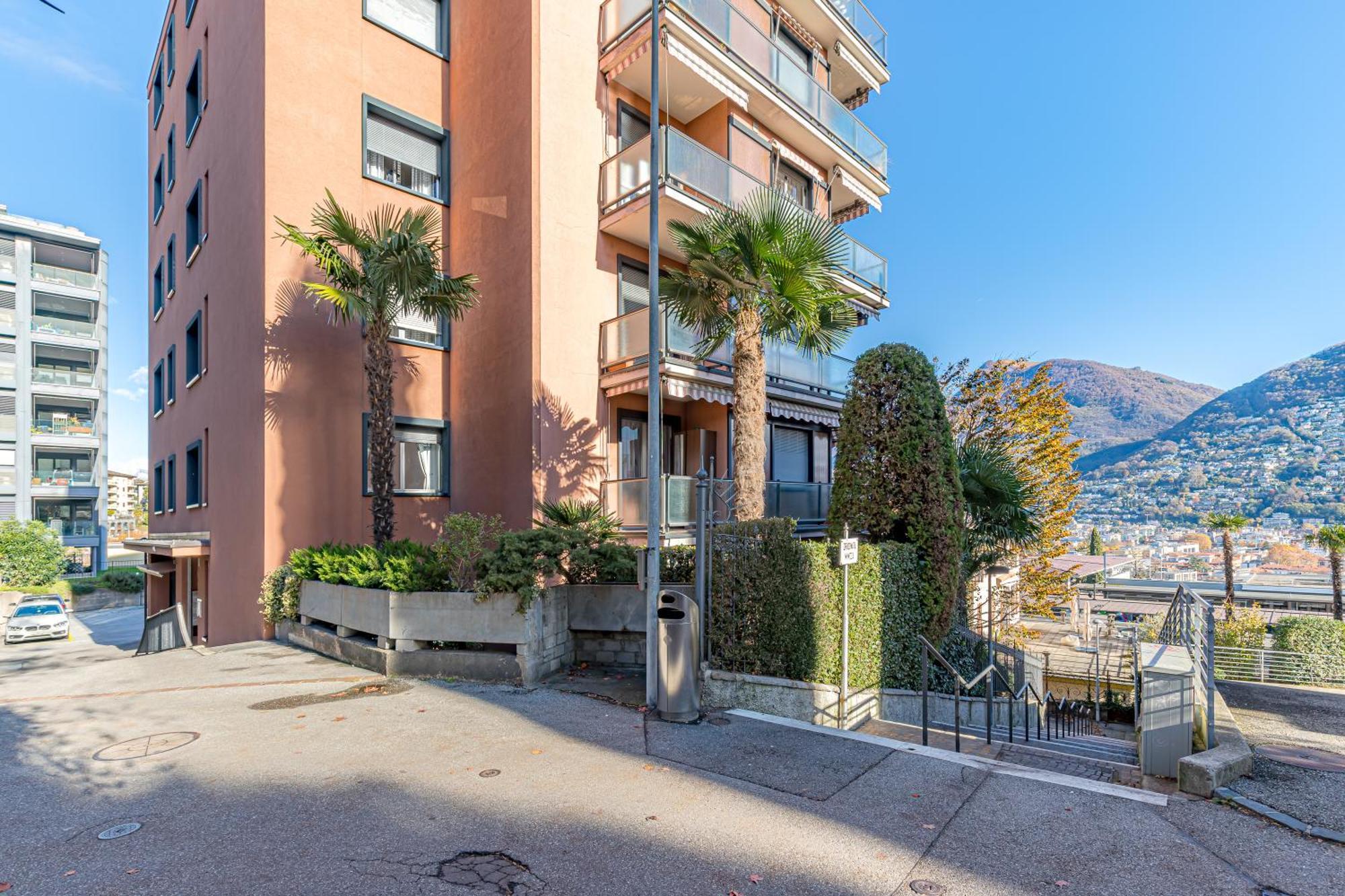 شقة Imperial Of Lugano 4 With A Lake View Behind The Station And 10 Min From The Lake المظهر الخارجي الصورة