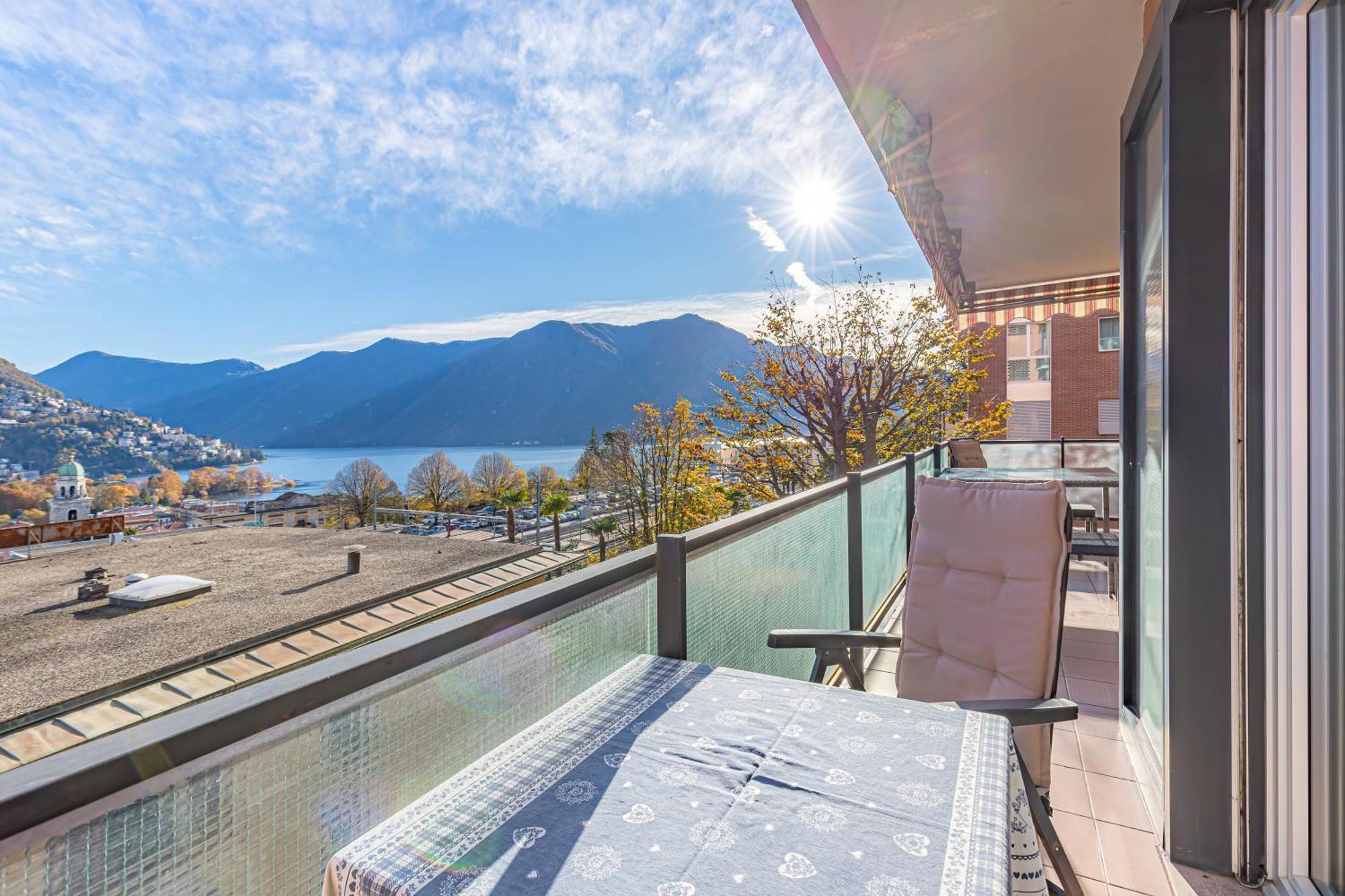 شقة Imperial Of Lugano 4 With A Lake View Behind The Station And 10 Min From The Lake المظهر الخارجي الصورة